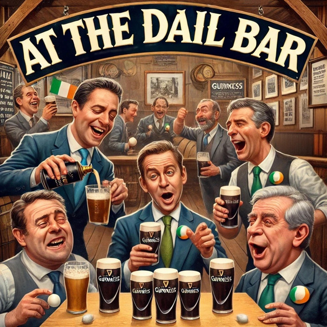 At The Dáil Bar